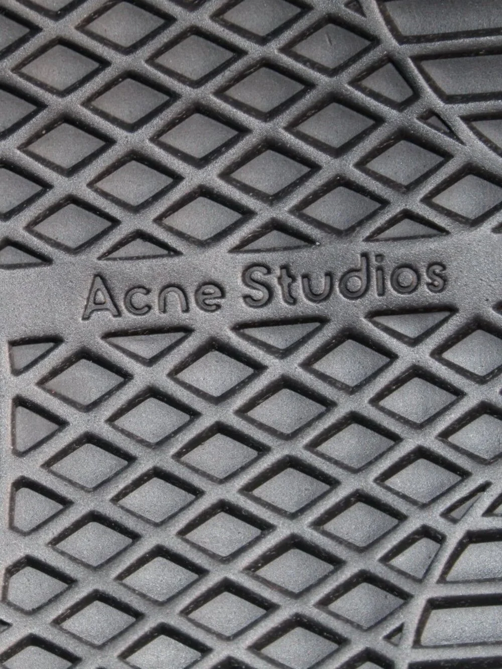 NEW Acne Studios Steffey U Friend Platform Sneaker Trainers Mini Wedge Black 41